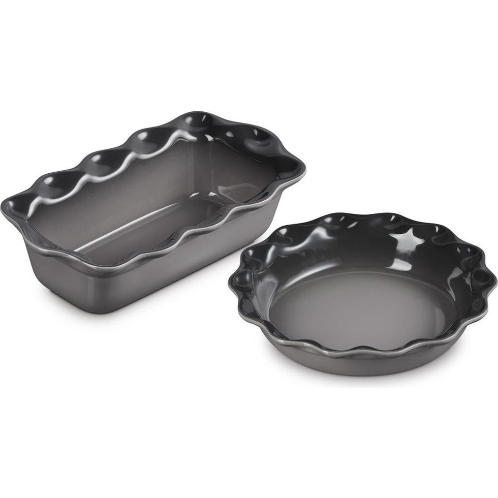 Heritage Fluted Pie and Fluted Loaf Dish