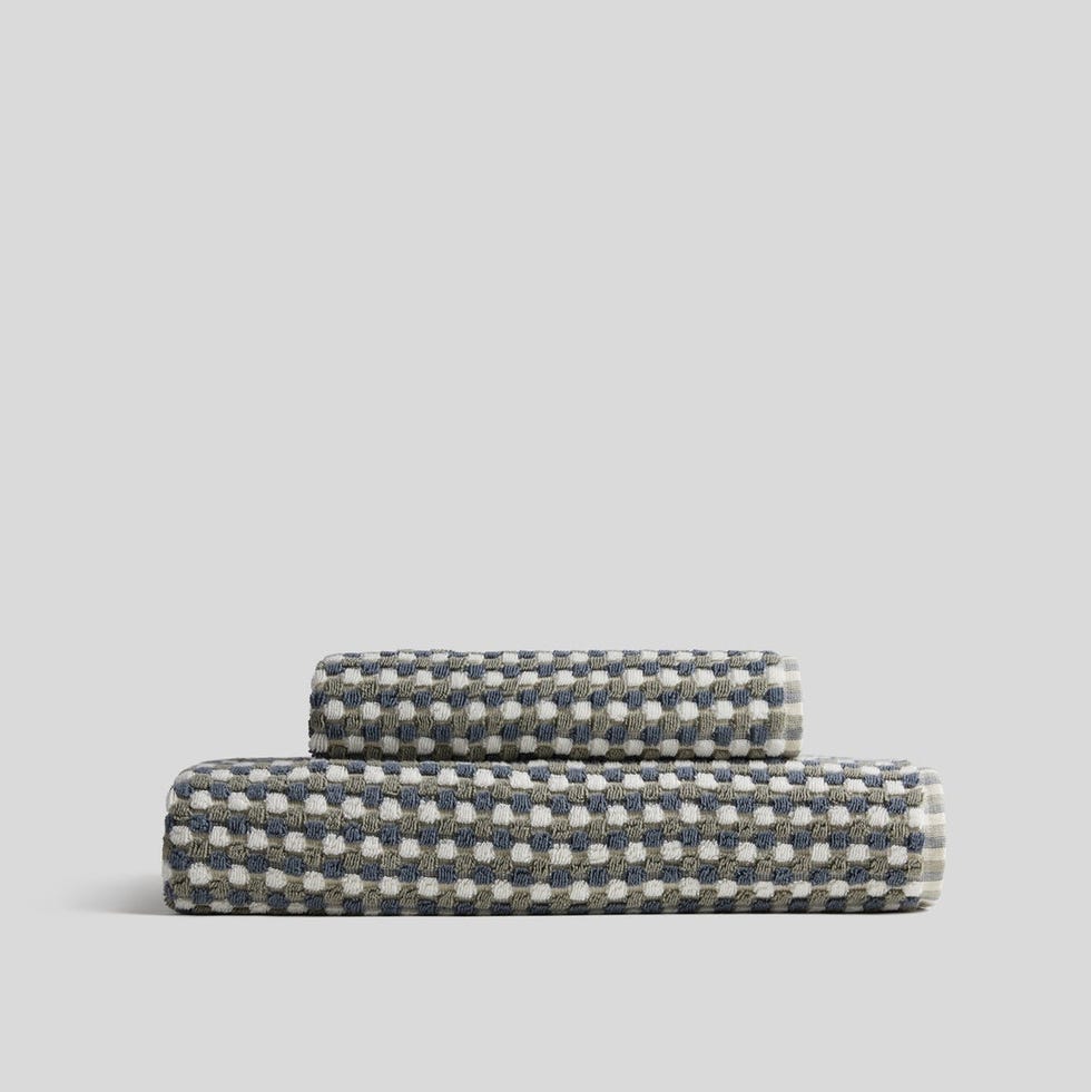 Organic Cotton Mosaic Towels