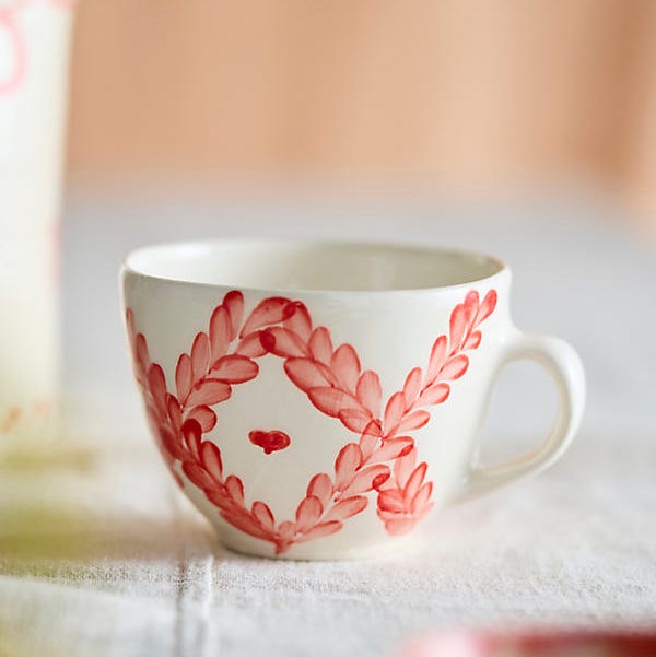 Heart + Garland Artisan Stoneware Mug