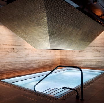 a wooden floor with a metal frame a wooden floor with a metal frame