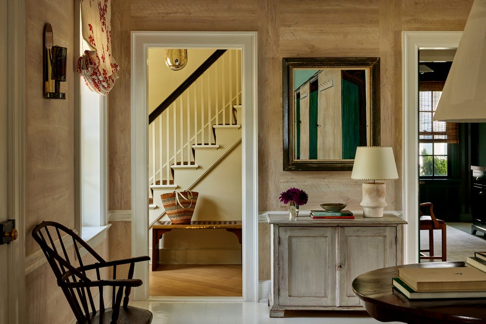 Entryway featuring a staircase and decorative elements. Entryway featuring a staircase and decorative elements.