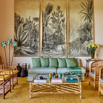 living room in a house in portugal