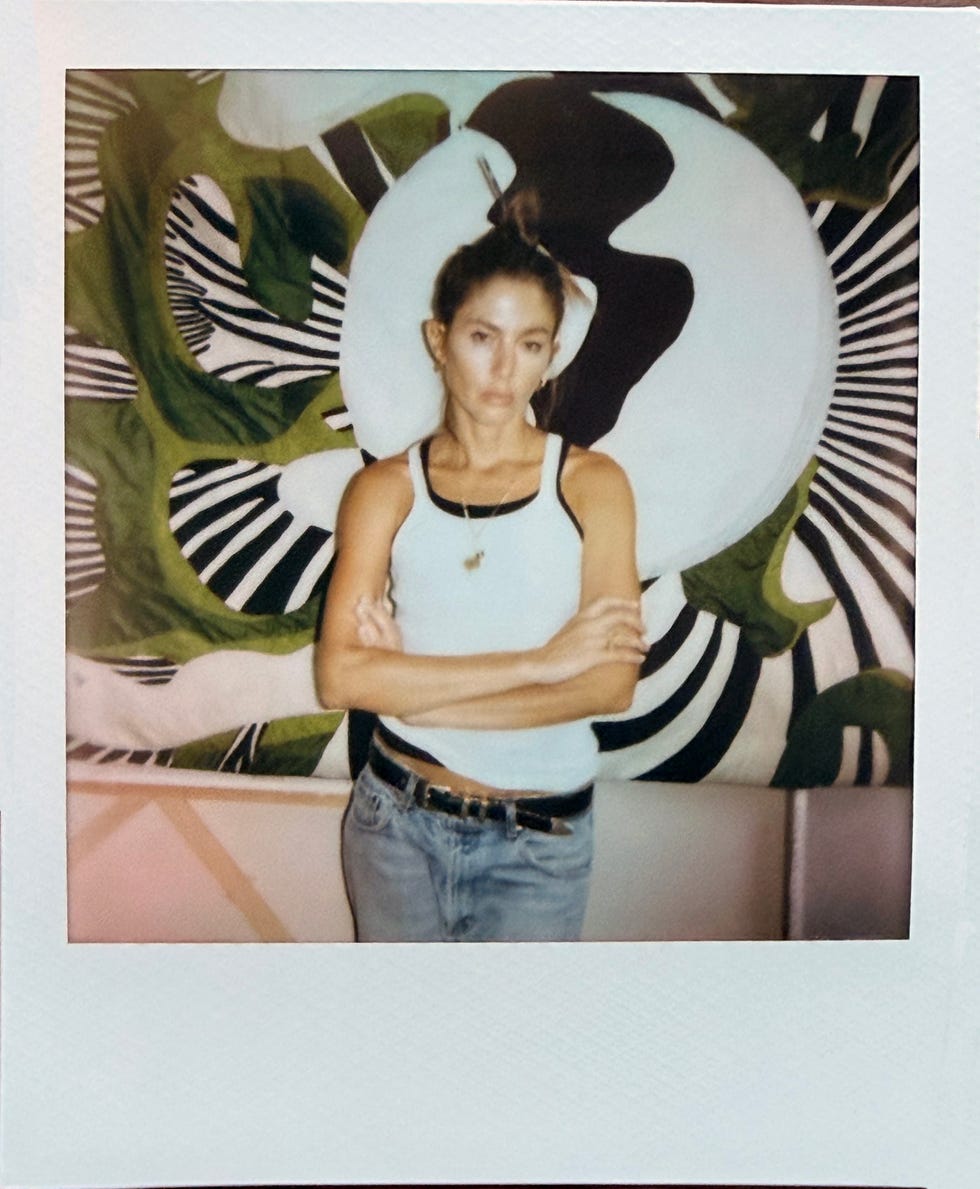 artist quentin jones poses for a polaroid portrait. artist quentin jones poses for a polaroid portrait.