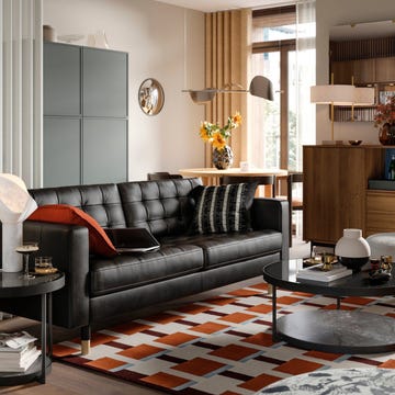 el salon con mobiliario de ikea para poder orden