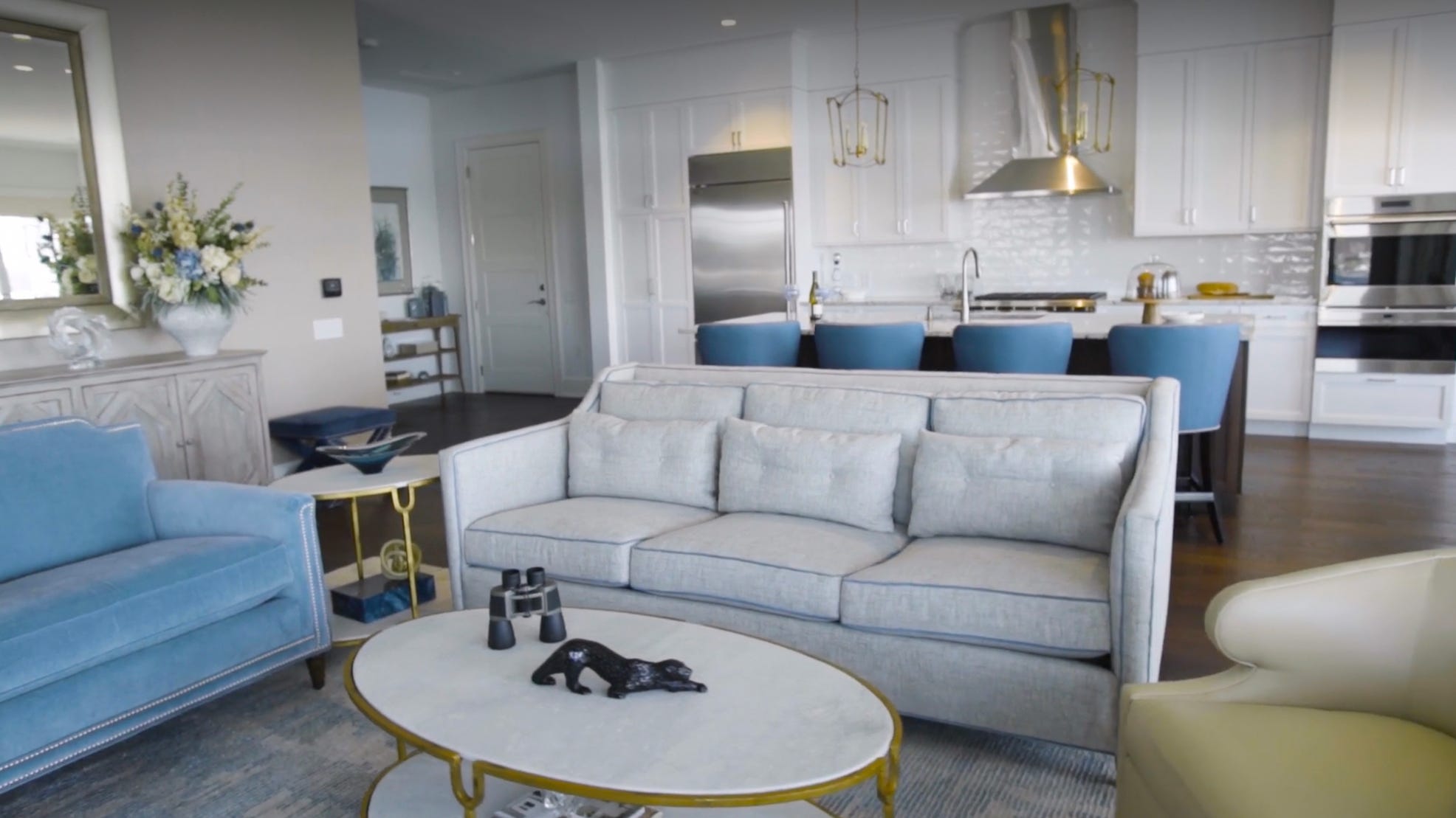 Box containing laundry pods with motivational slogans.