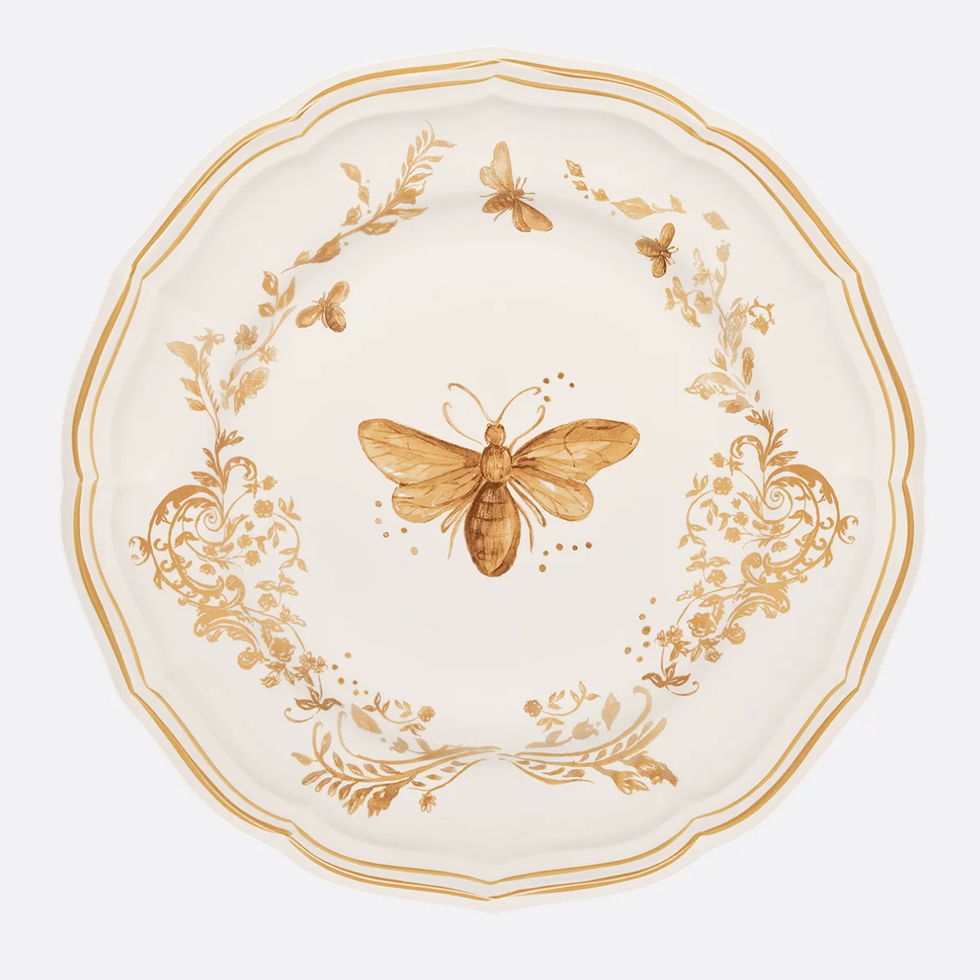 Bees Dinner Plate